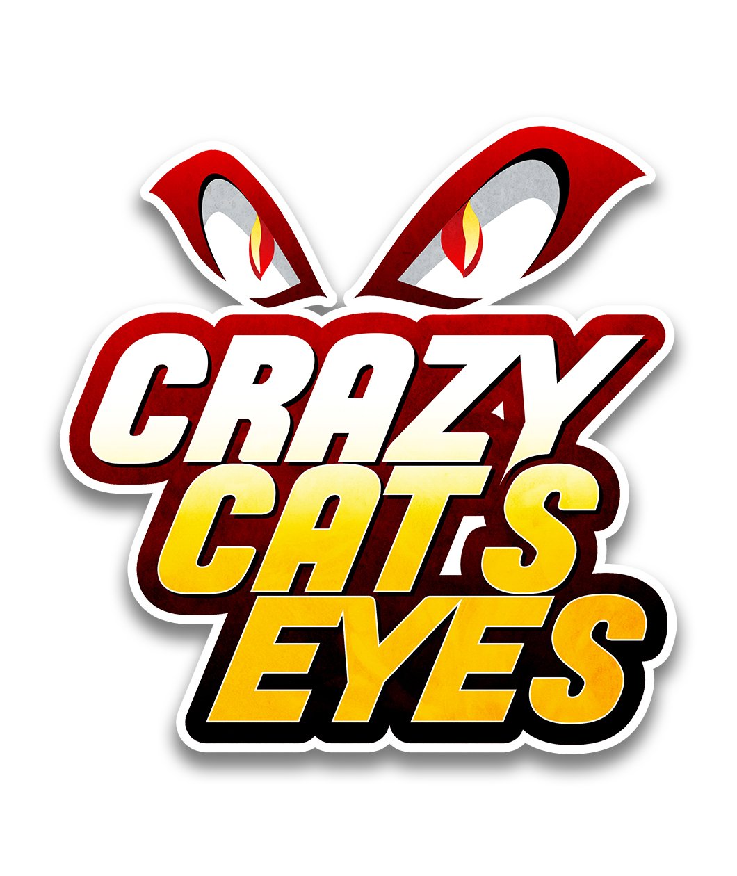 Crazy Cats Eyes Team Decal