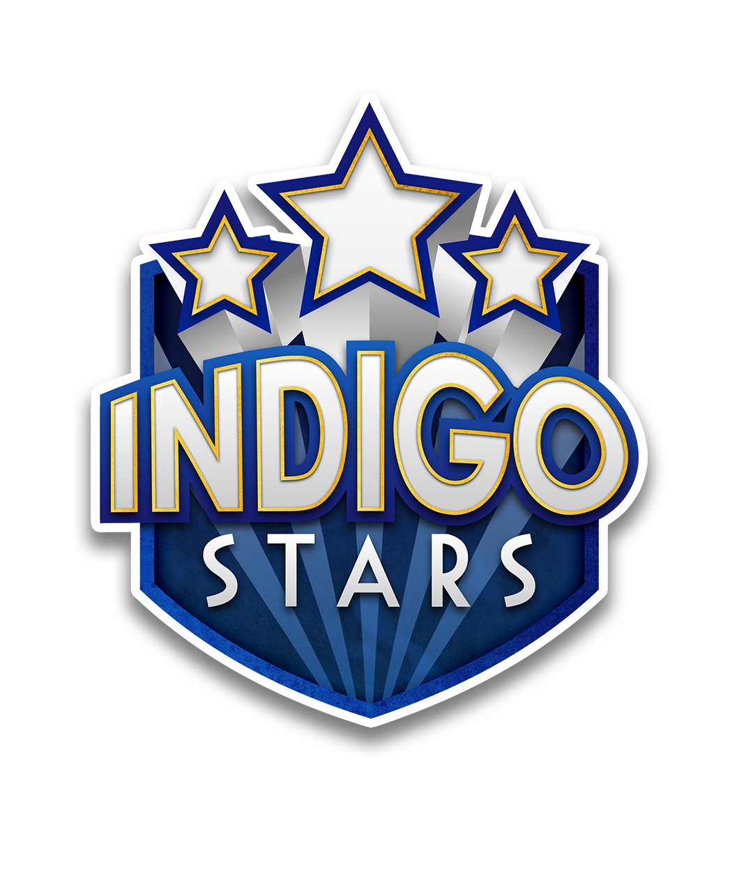 Indigo Stars Team Decal