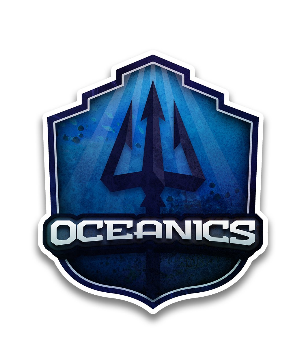Oceanics Team Decal