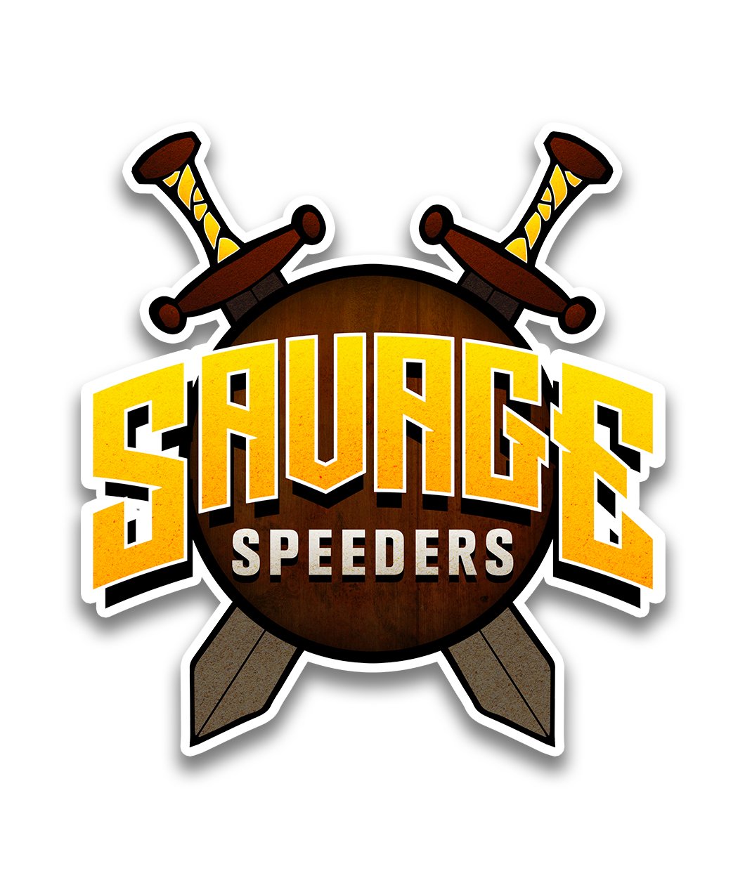 Savage Speeders Team Decal