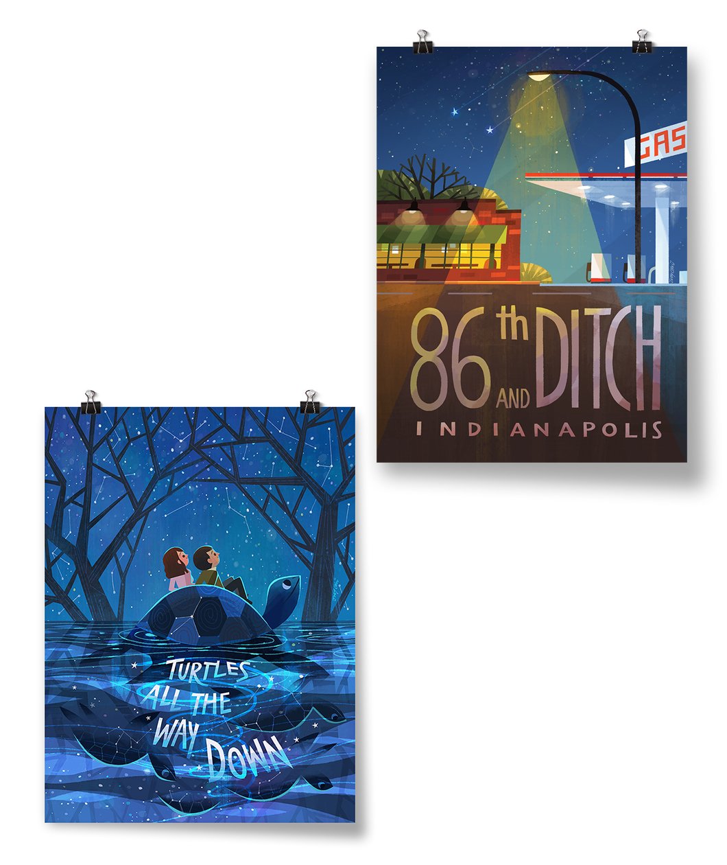 86th And Ditch + Aza And Davis Poster Bundle