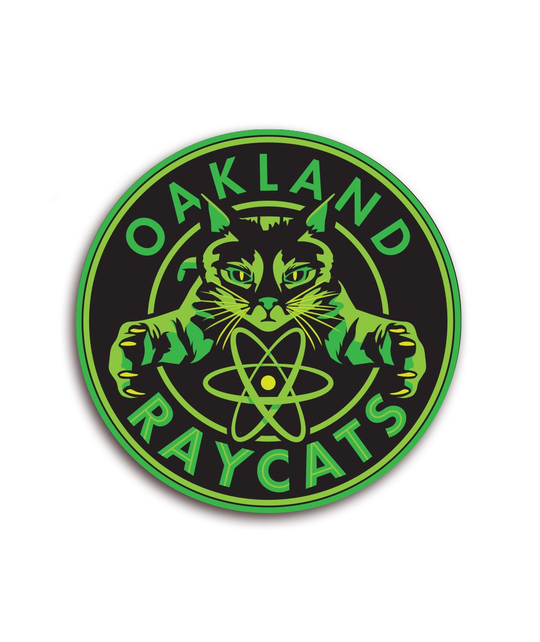 Oakland Raycats Decal
