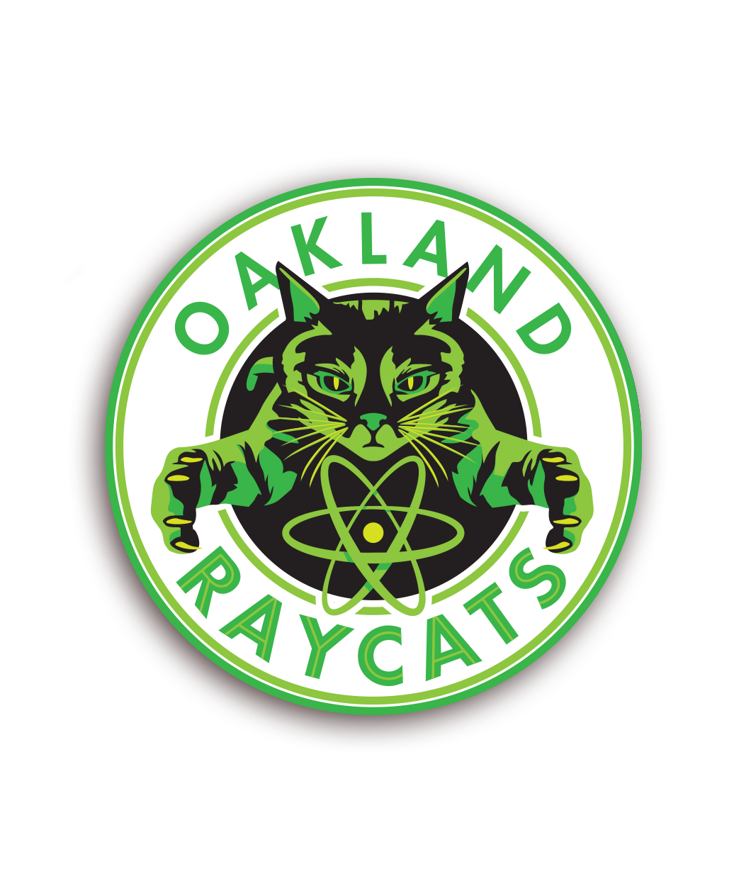 Oakland Raycats Decal