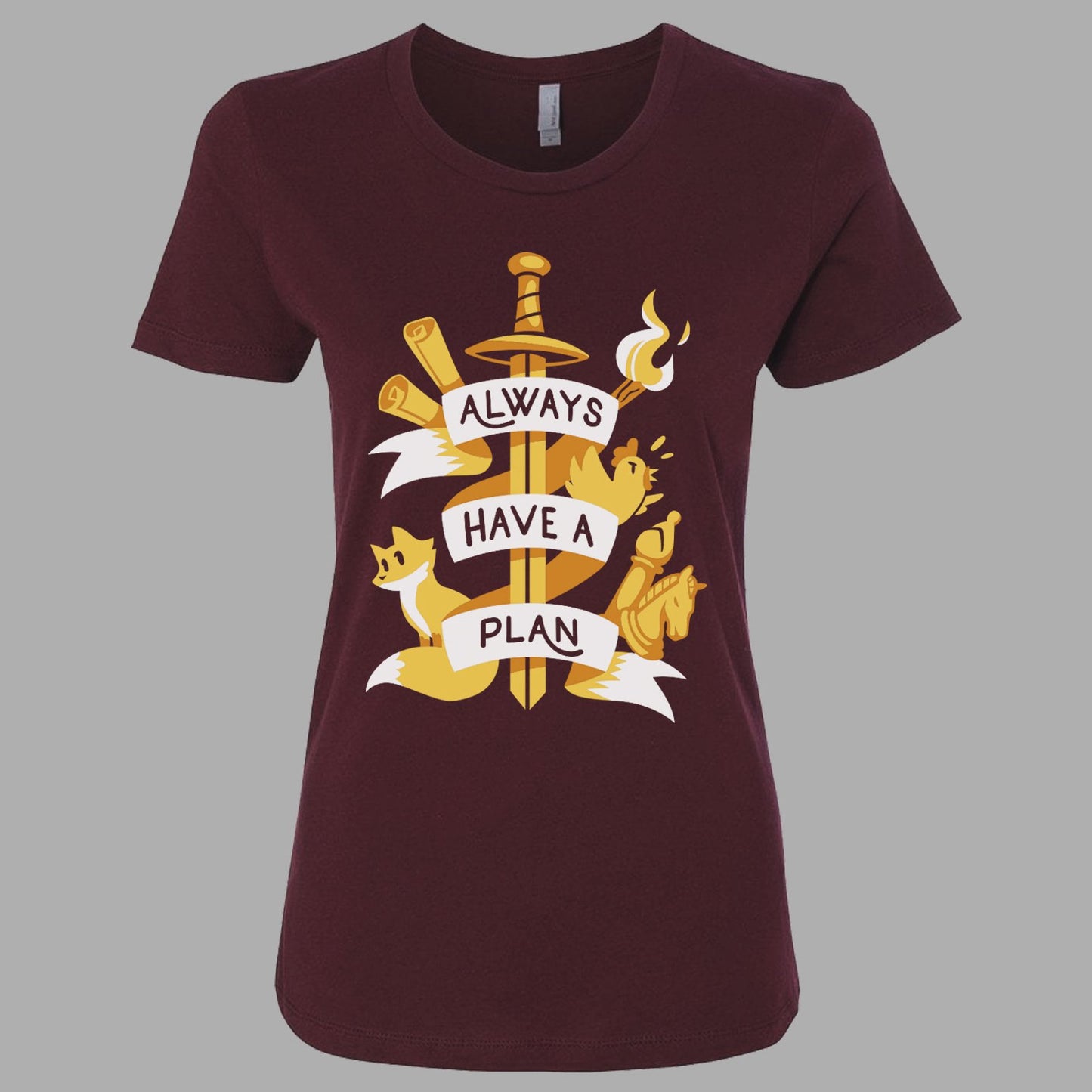 Always Have A Plan Shirt (Uni + Curved Fits)