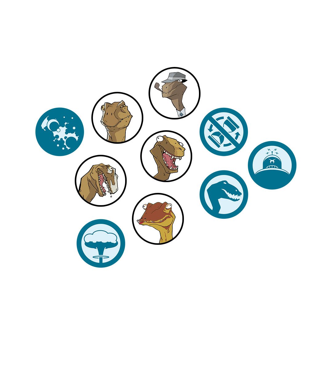 Atomic Robo Button Pack