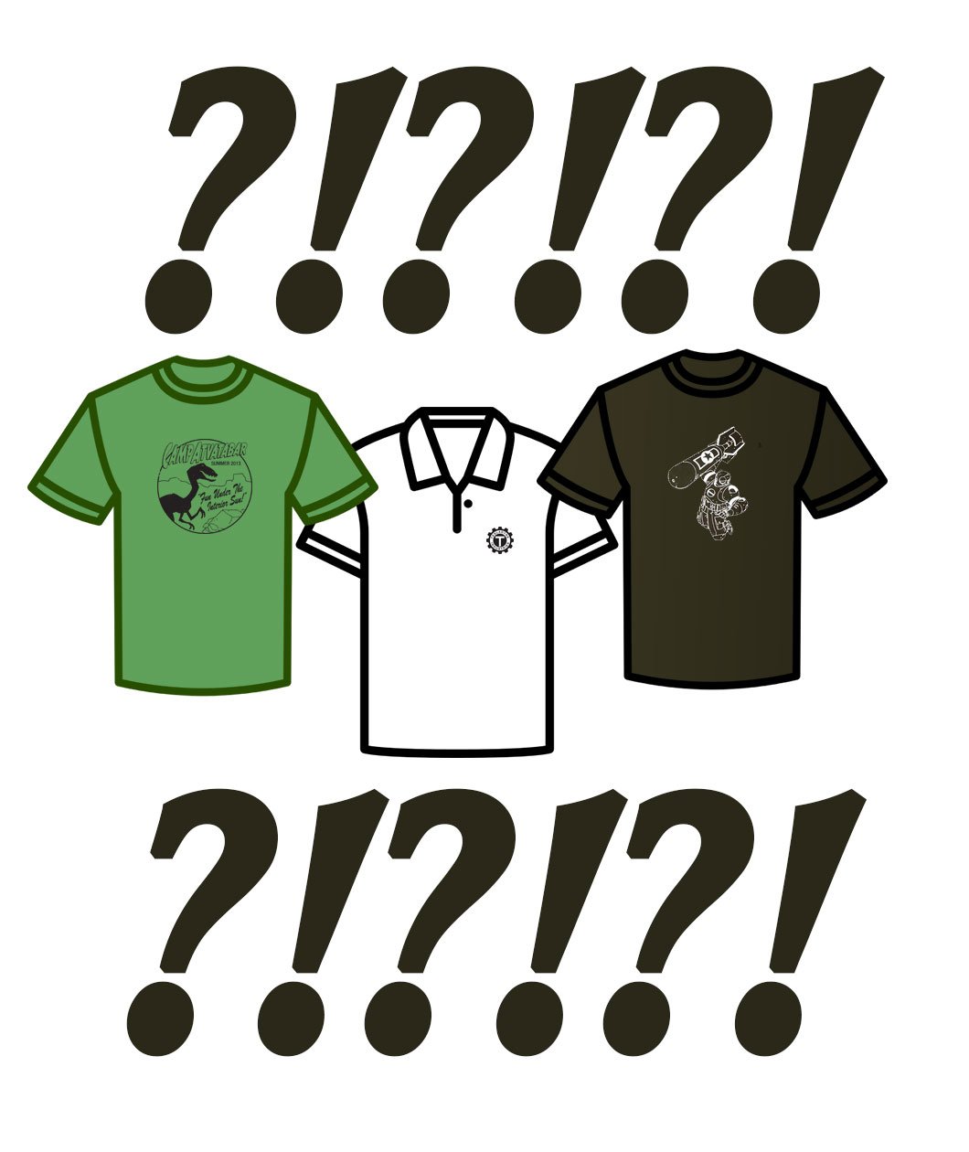 Tesladyne Mystery Shirts