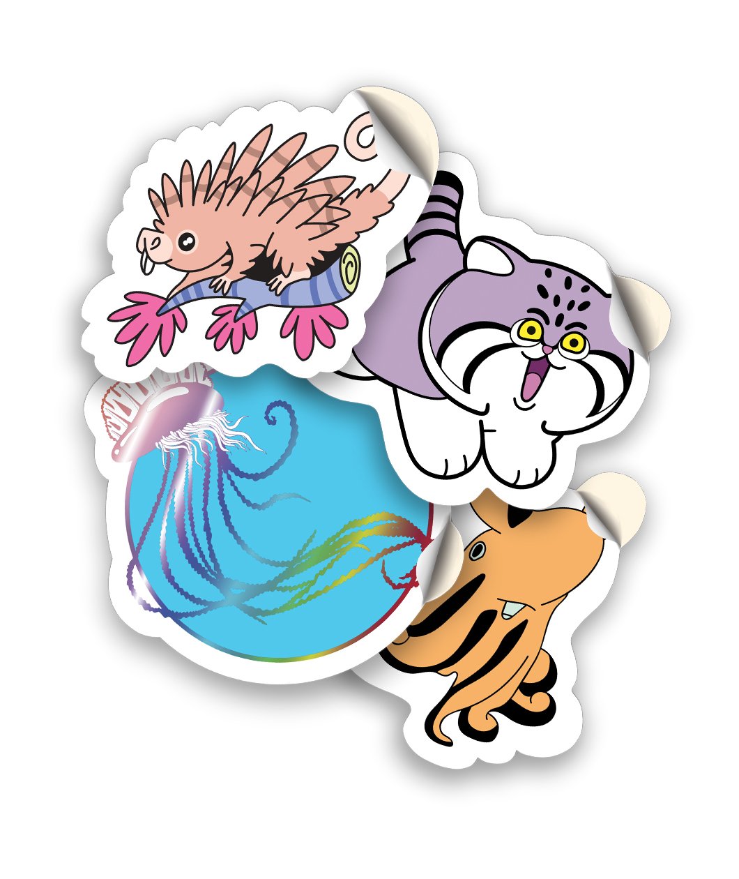 Bizarre Beasts Sticker Pack