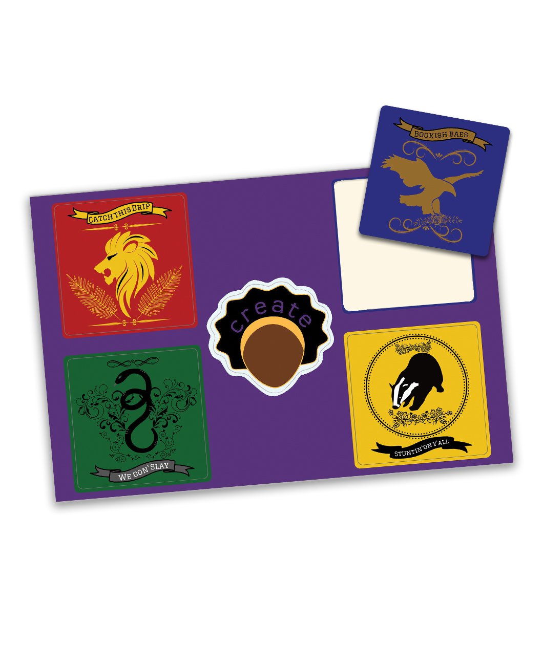 Hogwarts House Sticker Sheet