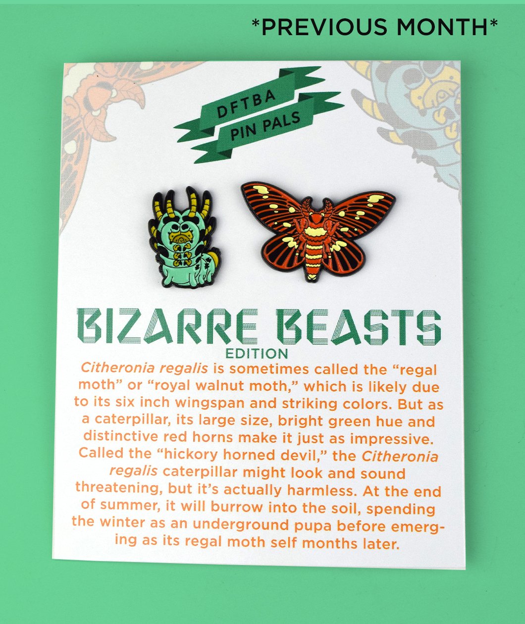 Pin Pals Bizarre Beasts Pin Subscription