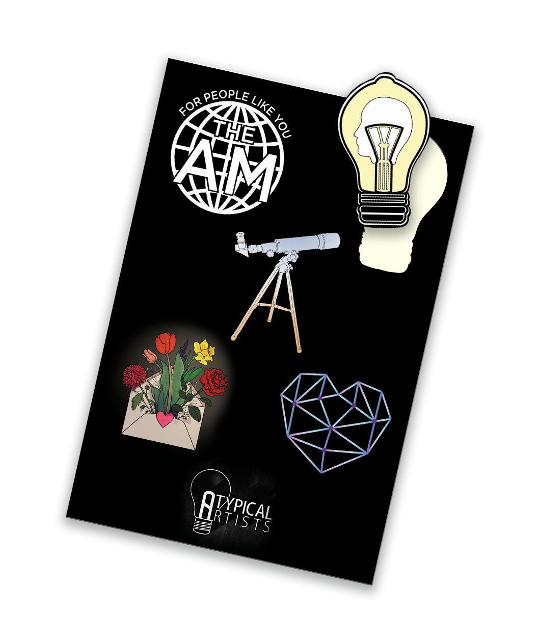 Atypical Artists Stickersheet