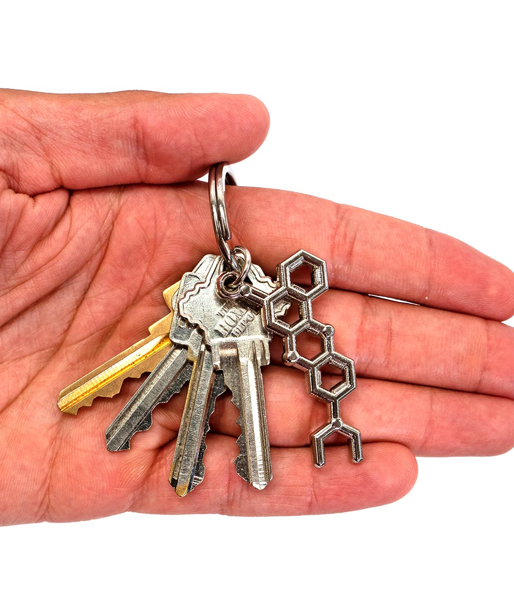 NileRed Molecule Keychain