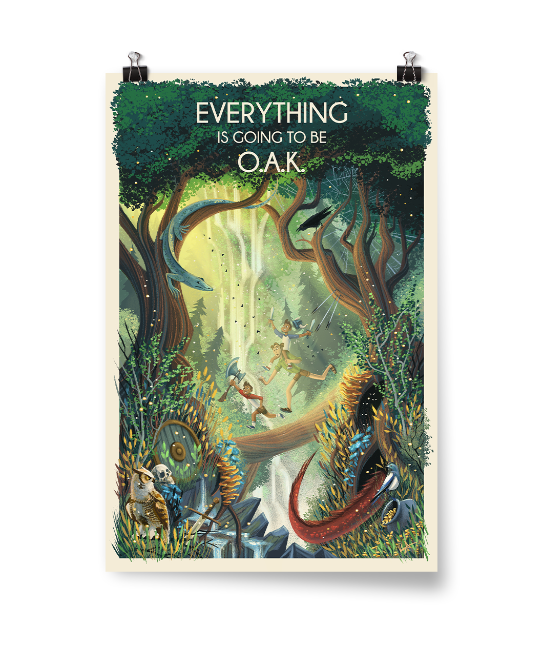 Everything Is Gonna Be O-A-K Poster