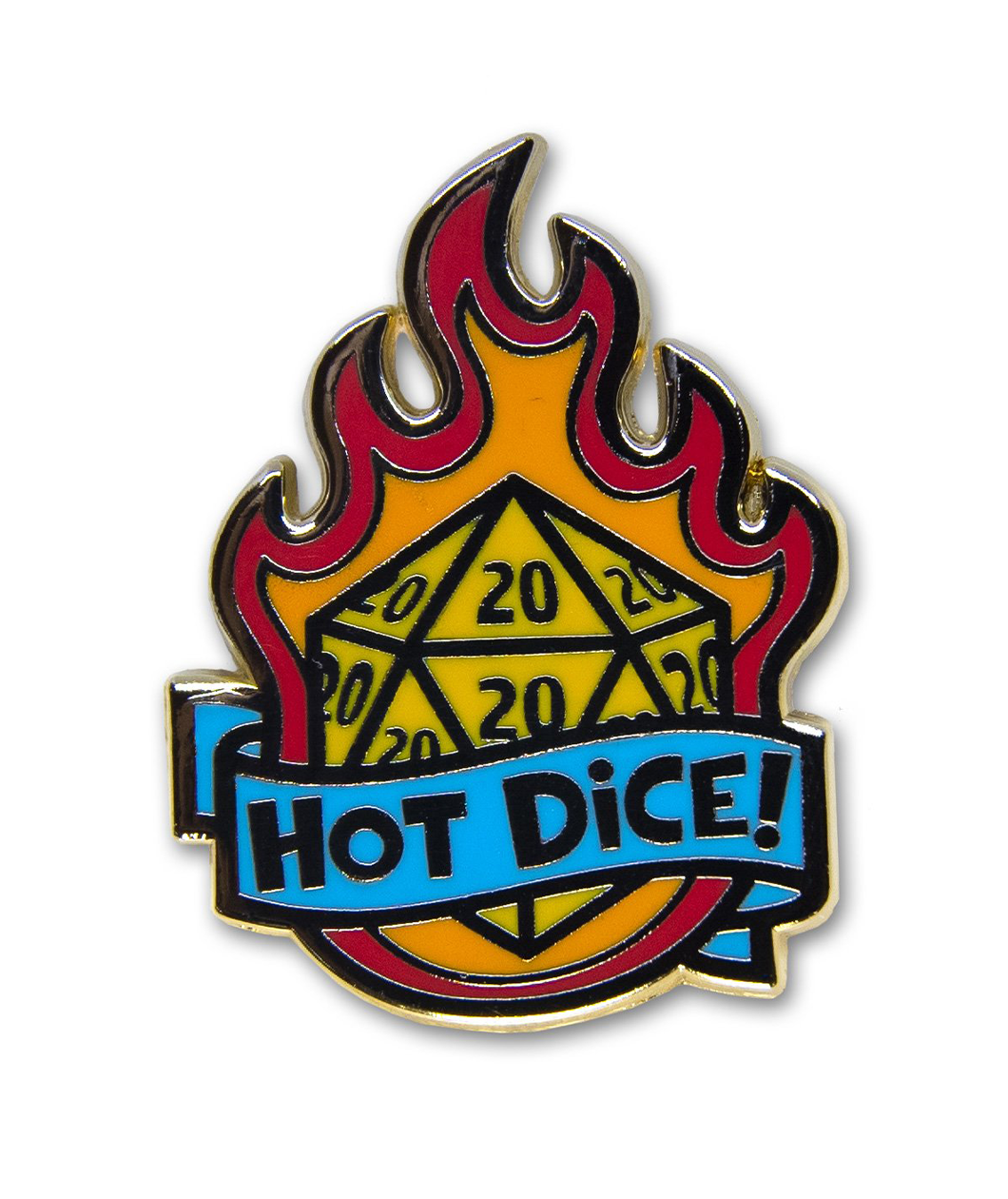 Hot Dice! Pin