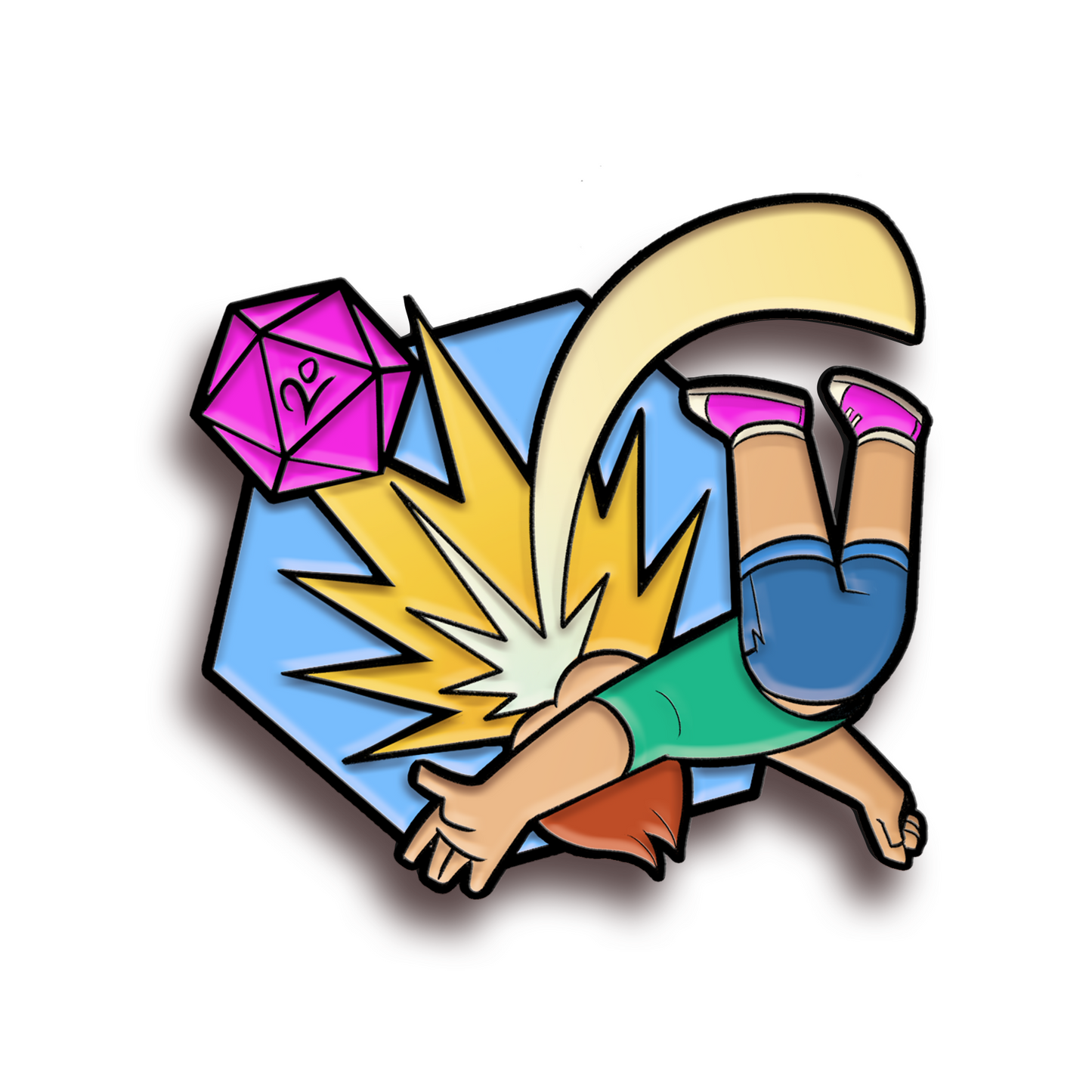 I Crit A Kid Pin