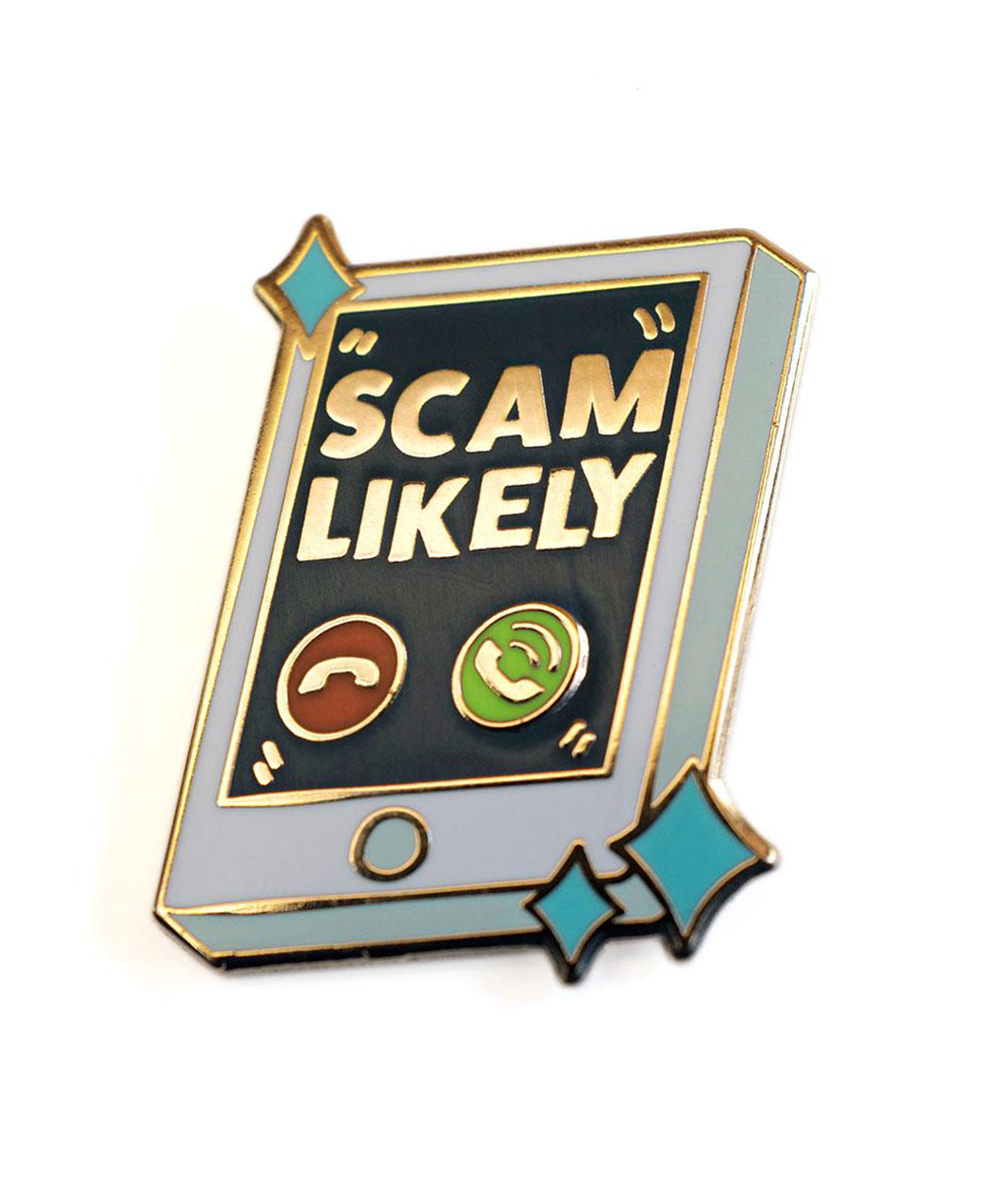 Scam Likely Pin