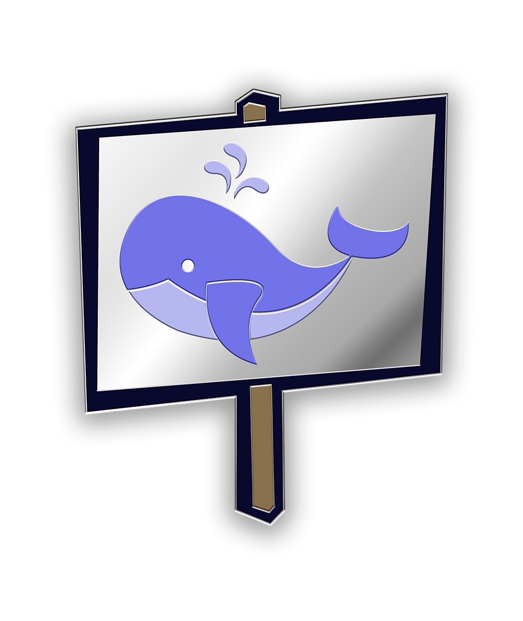 Whales Pin
