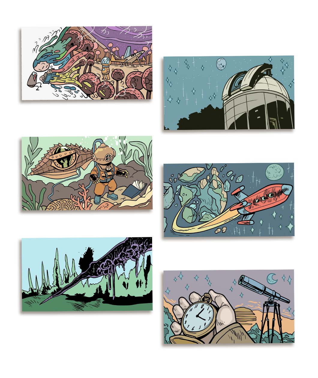 Extra Sci Fi Illustration Pack