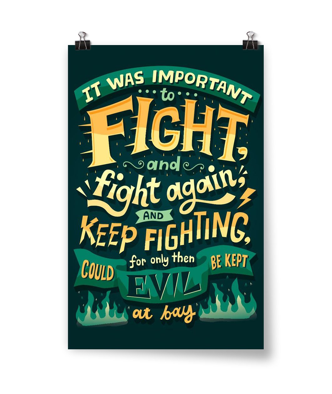 Fight and Fight Again Poster