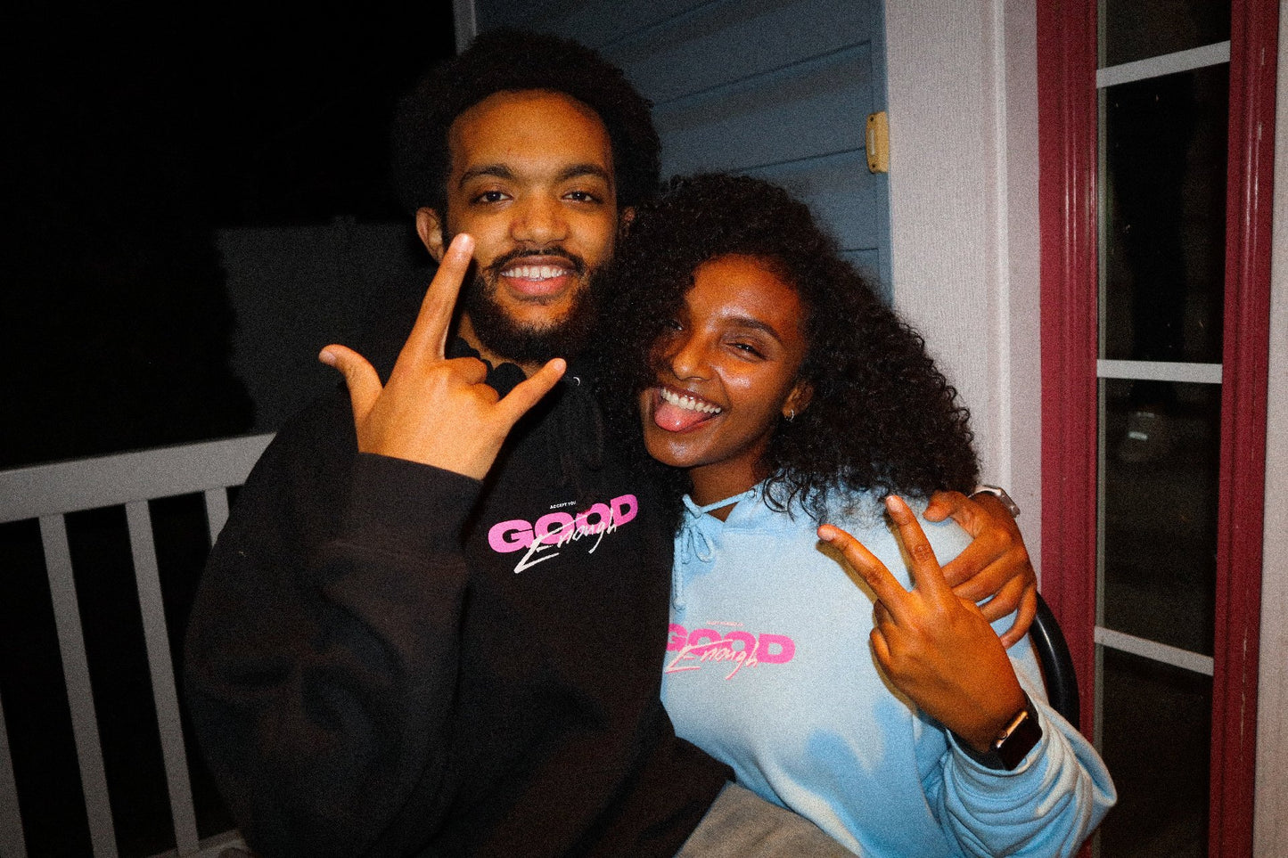 Good Enough Hoodie (Blue Aqua)