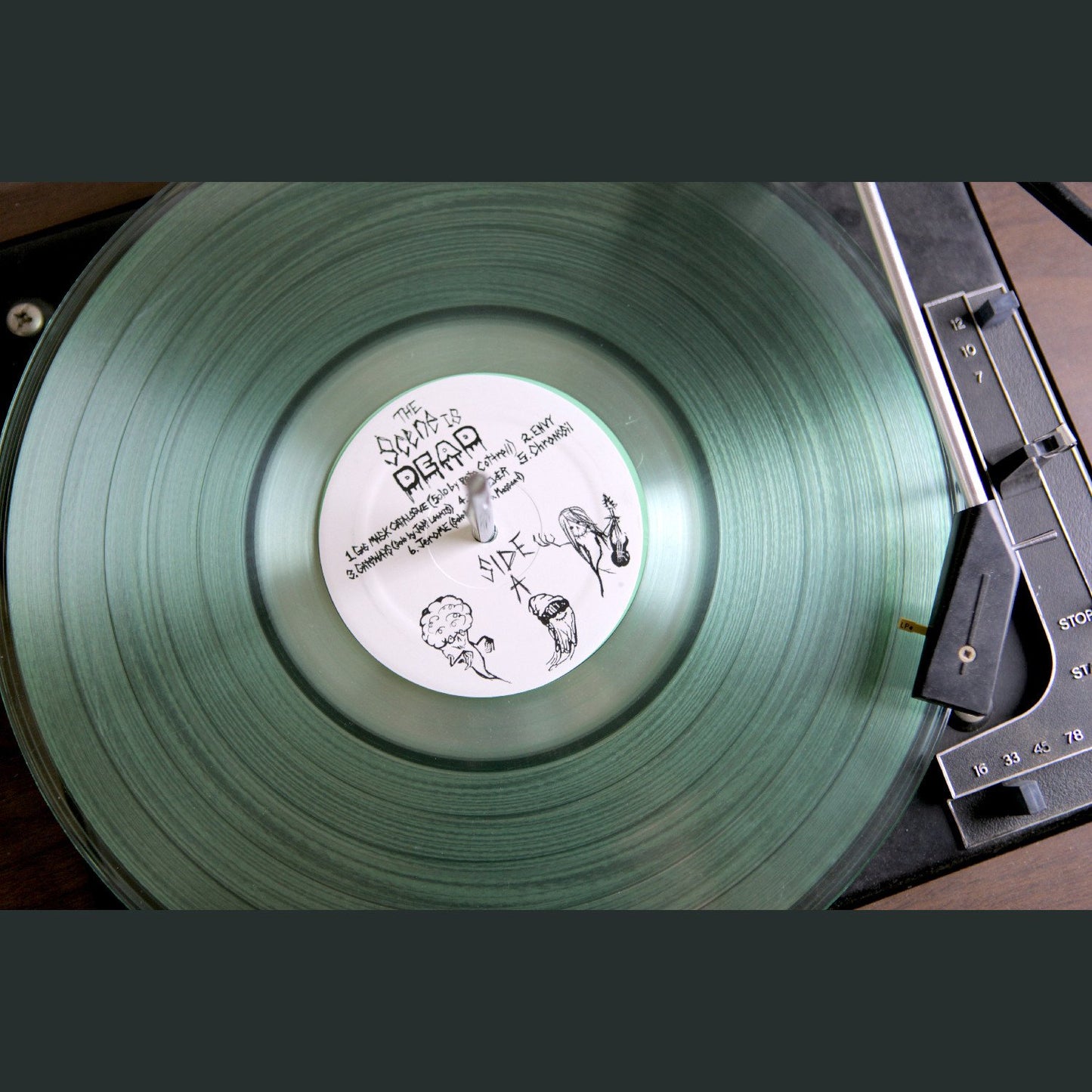 The Scene Is Dead Poster + Vinyl Bundle