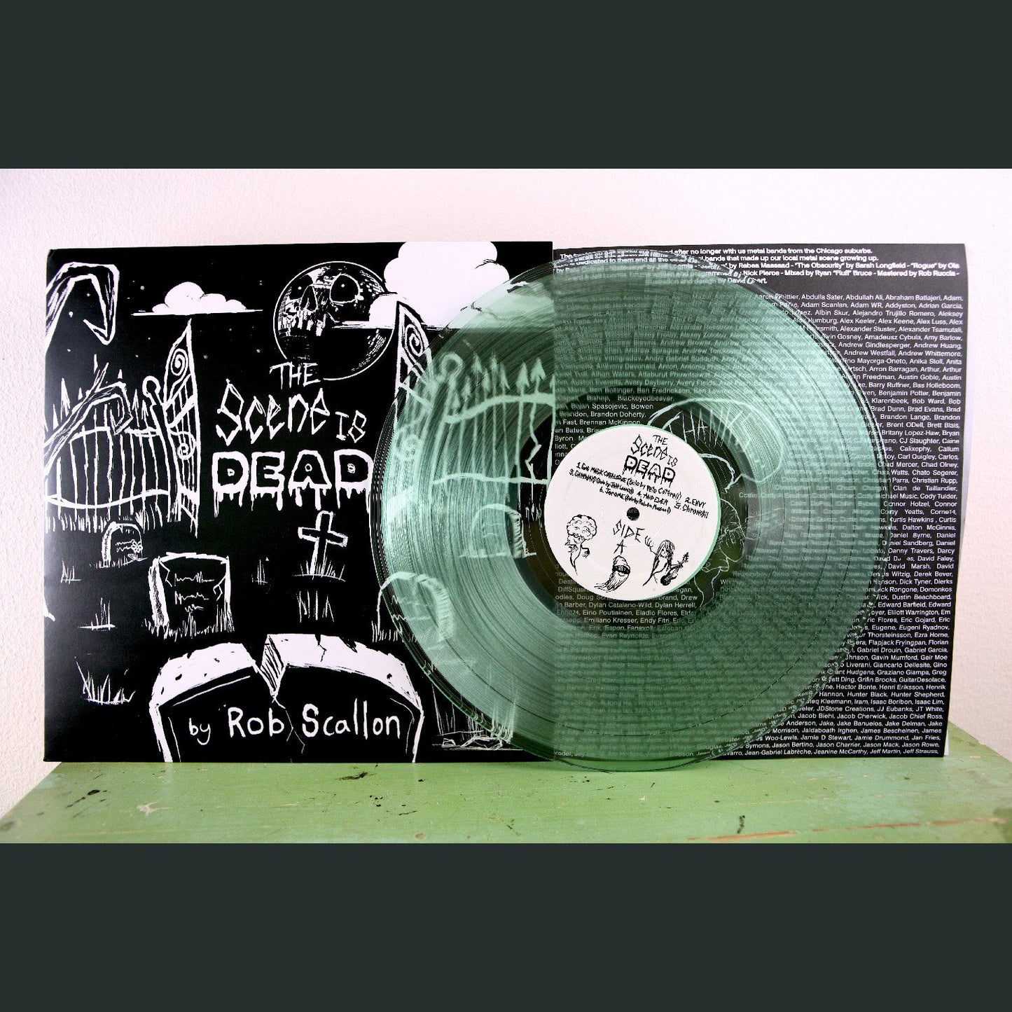 The Scene Is Dead Poster + Vinyl Bundle