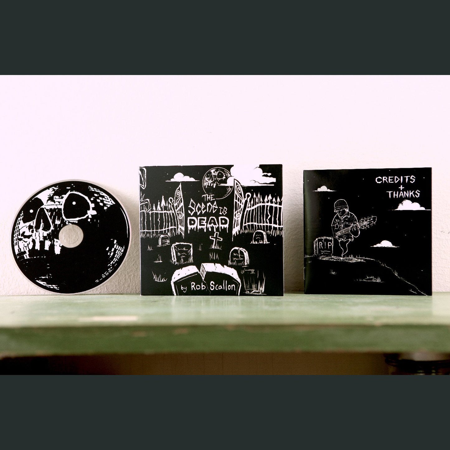 The Scene is Dead on CD