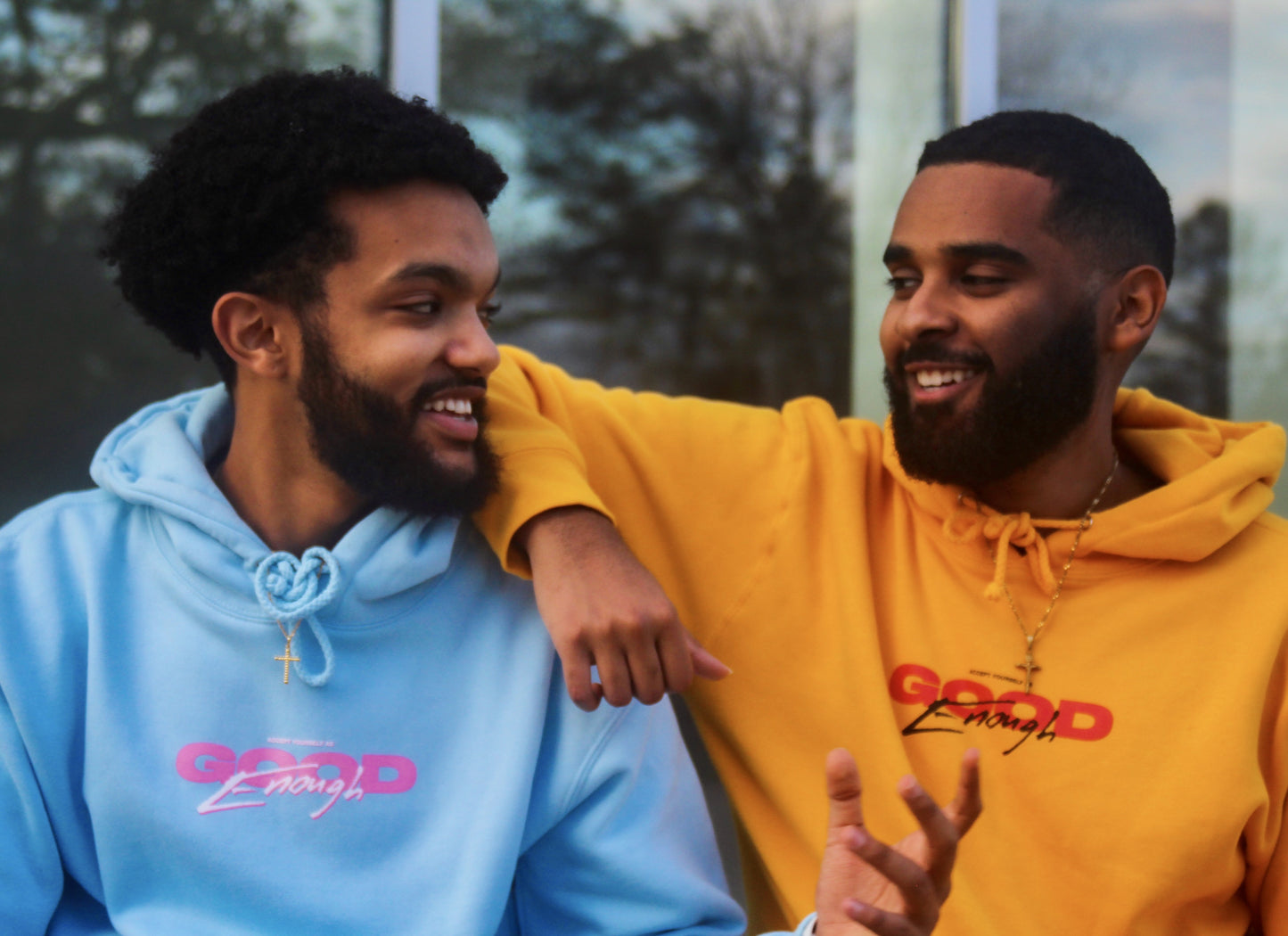 Good Enough Hoodie (Blue Aqua)