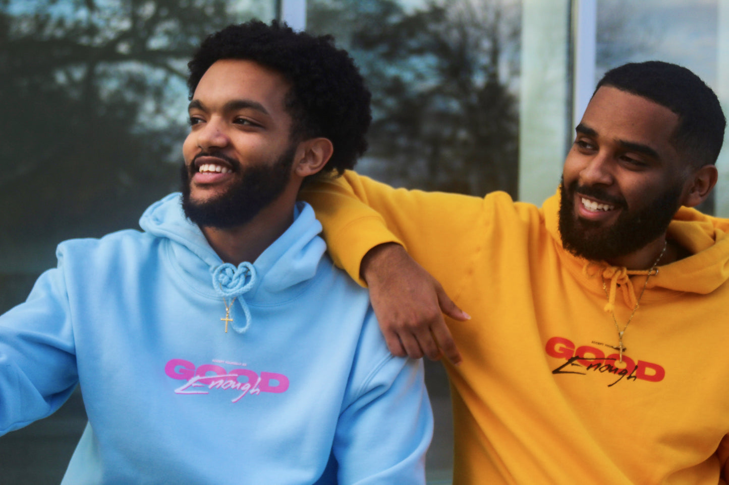 Good Enough Hoodie (Blue Aqua)