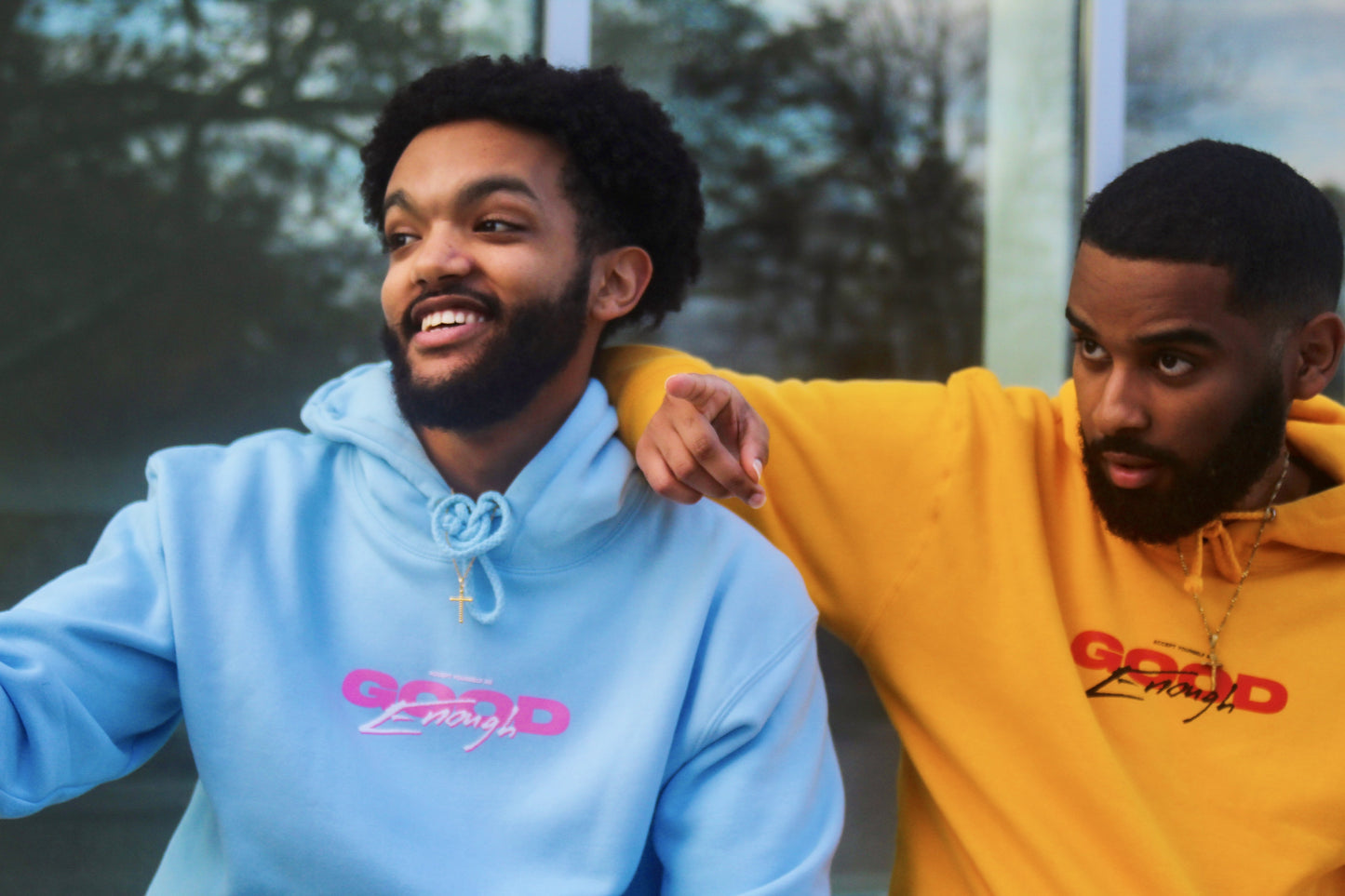 Good Enough Hoodie (Blue Aqua)