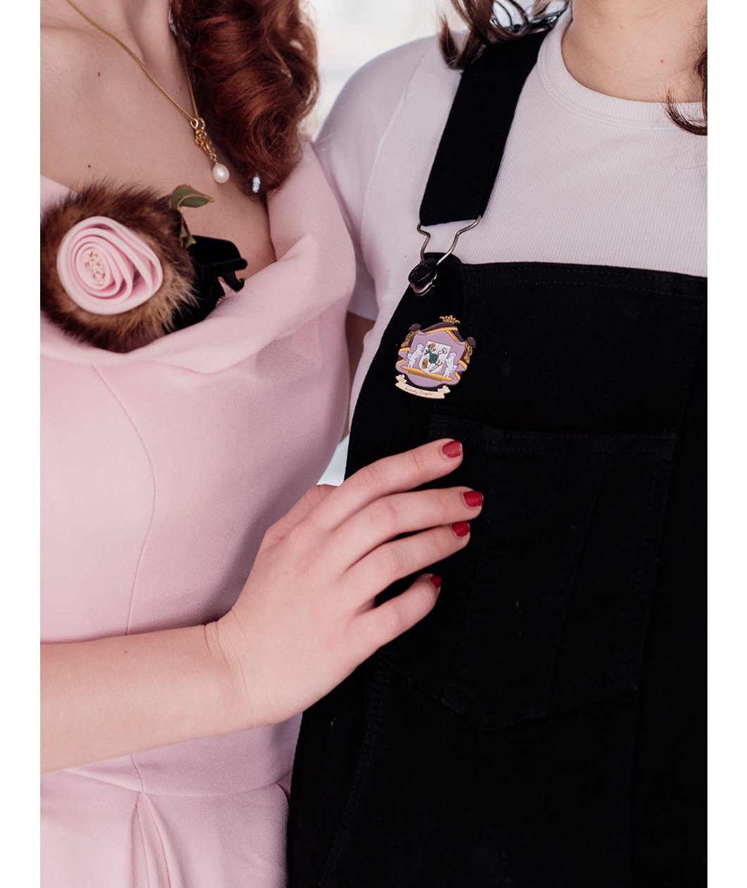 Crest Enamel Pin