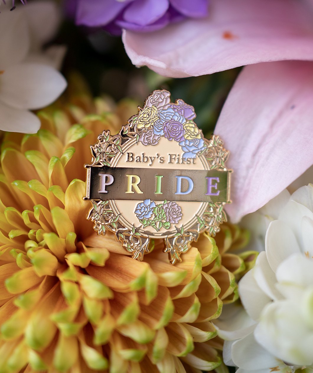 Baby's First Pride Enamel Pin