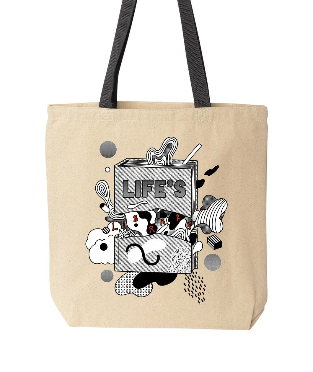 Life's Library Tote Bag
