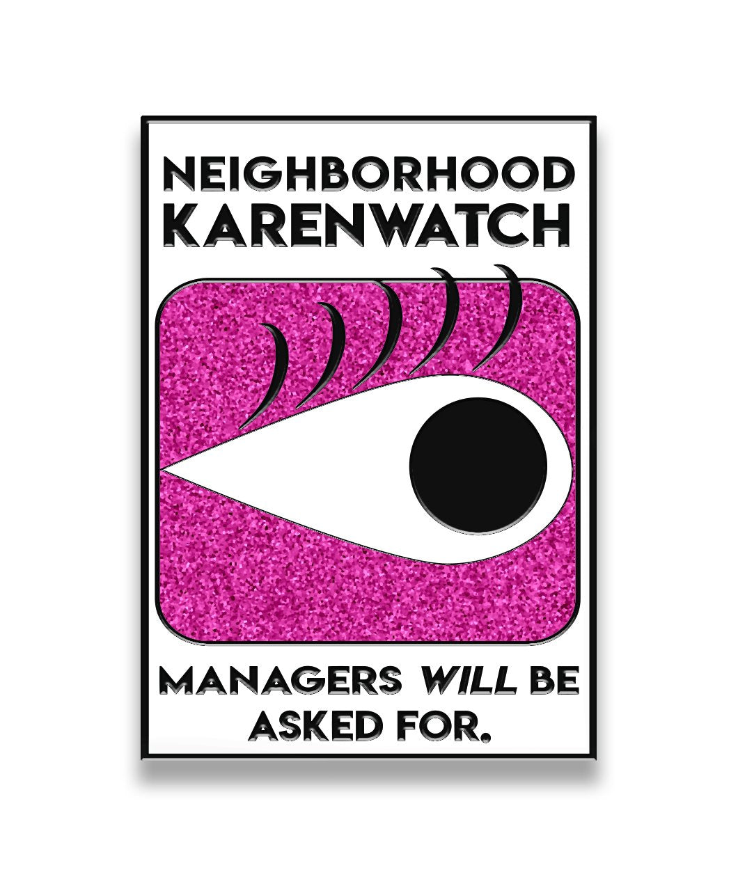 Karenwatch Enamel Pin