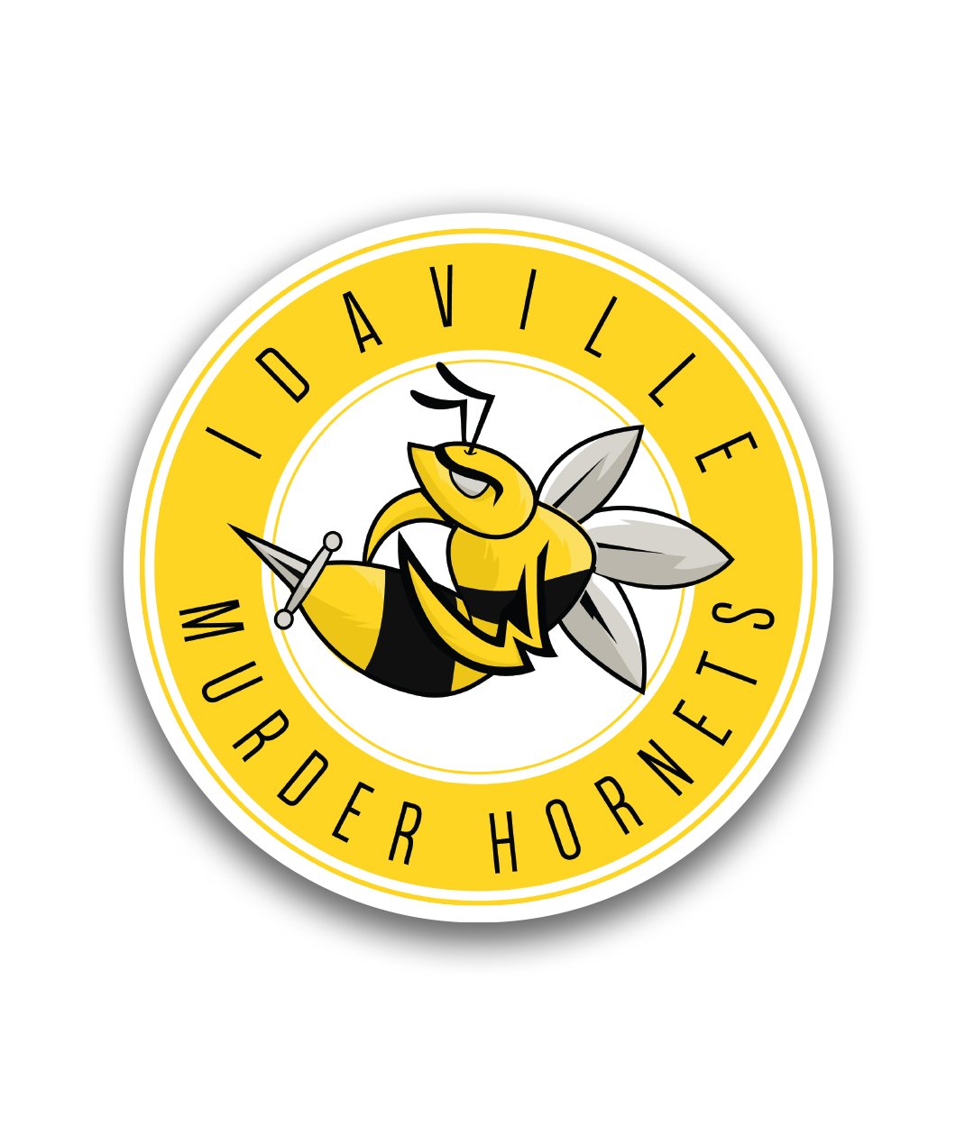 Murder Hornets Sticker
