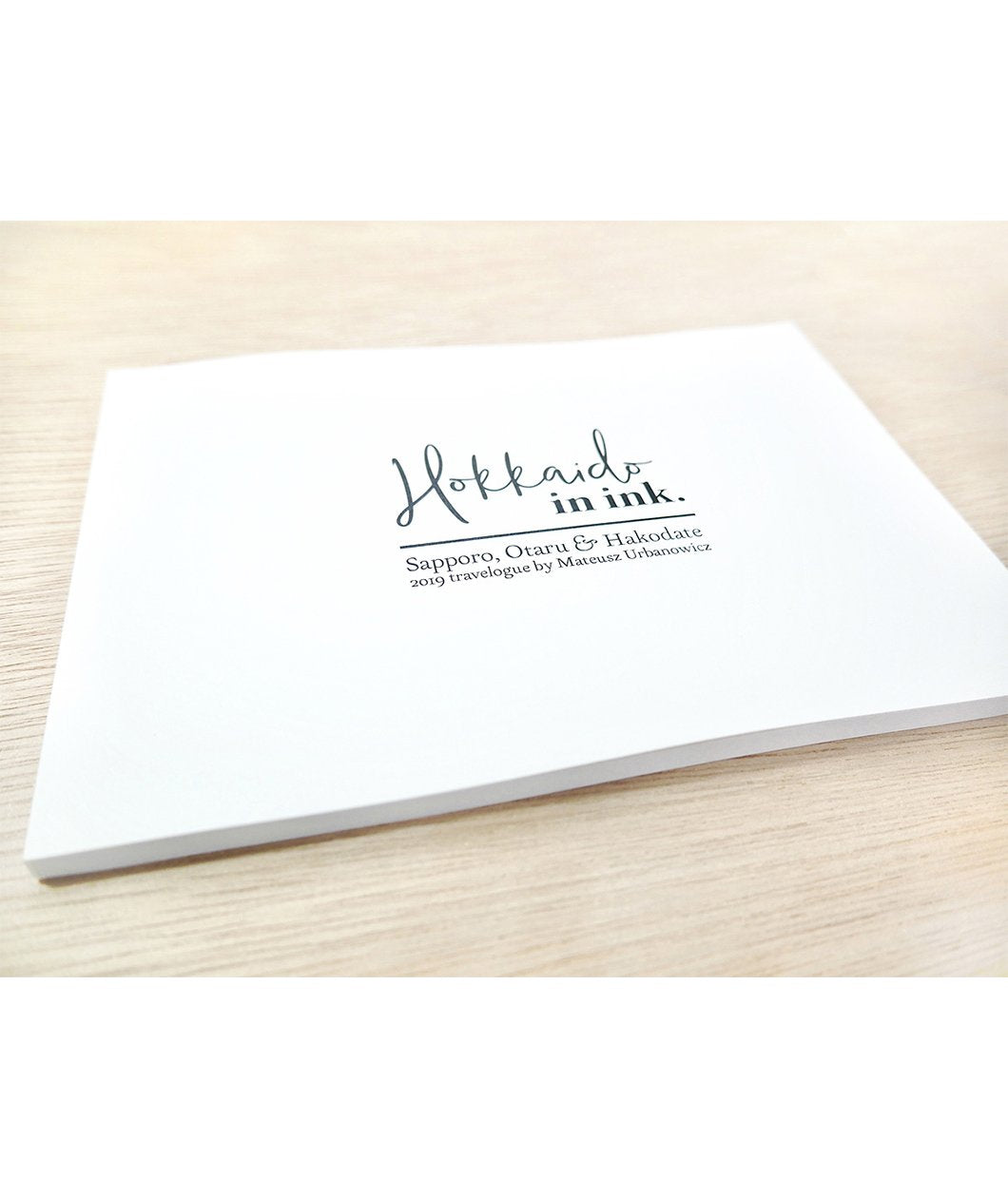Hokkaido In Ink Booklet