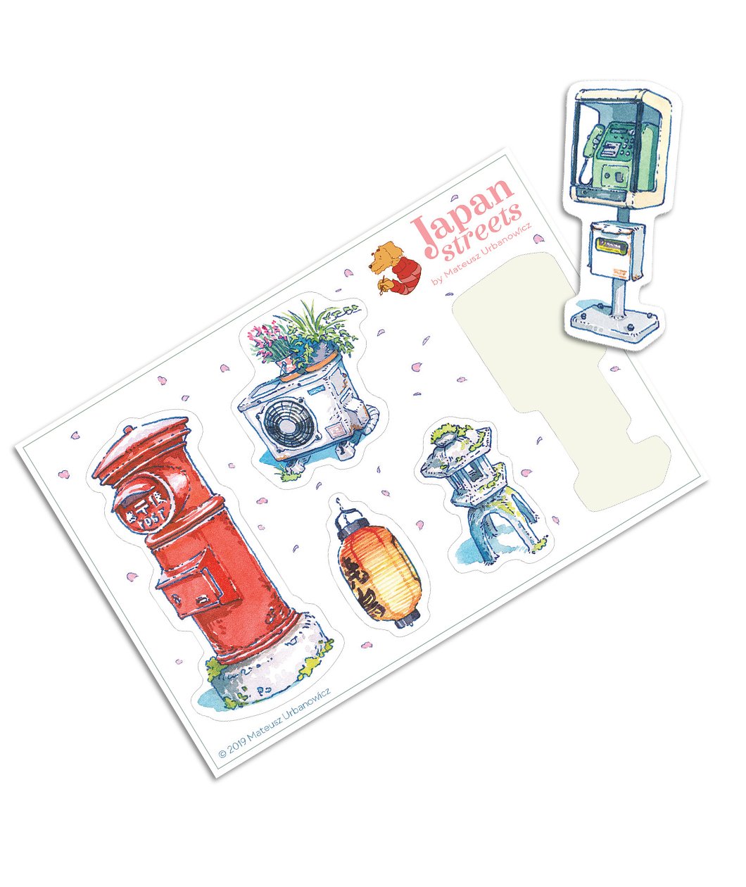 Japan Streets Sticker Sheet