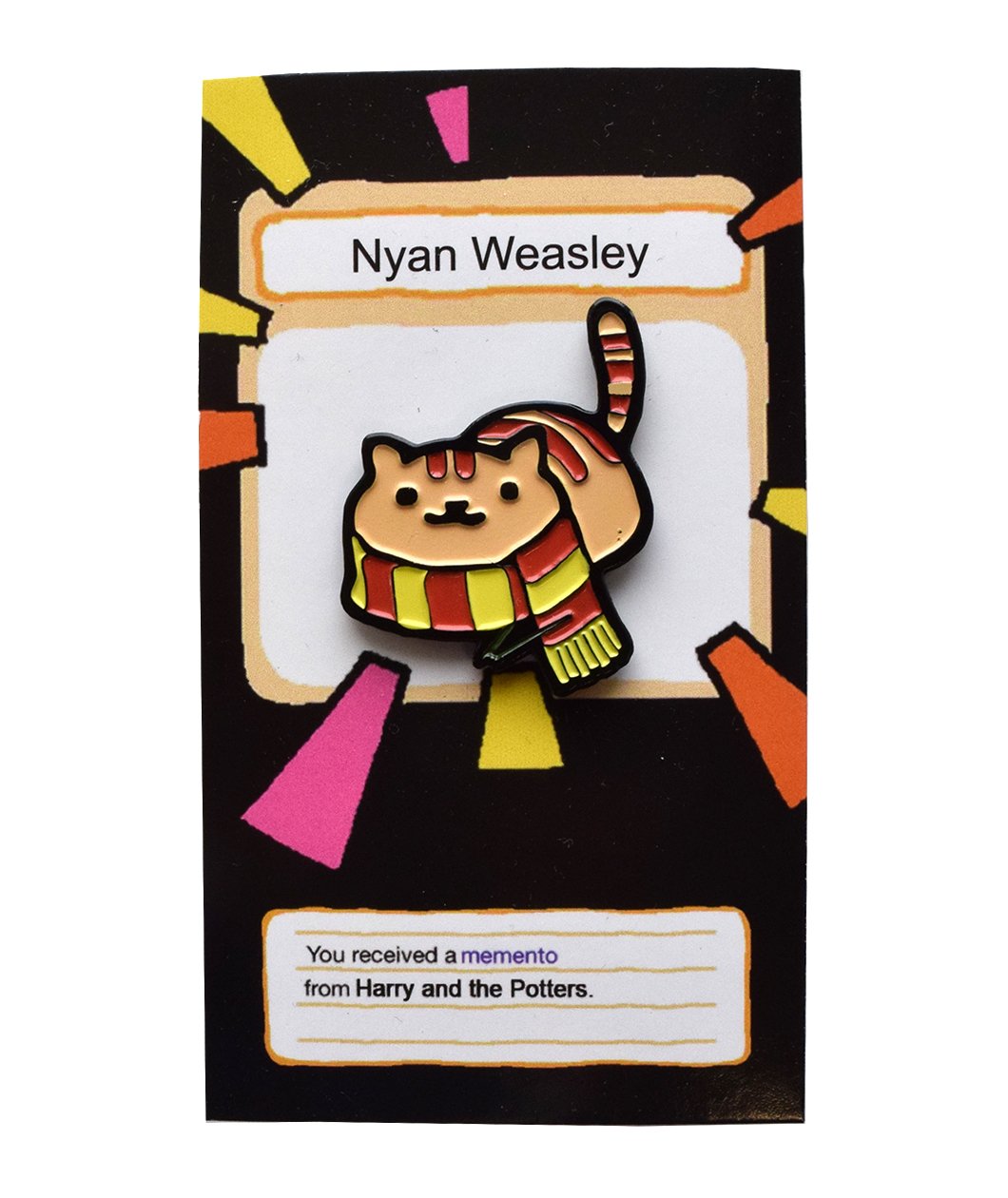 Nyan Weasley/Neko Atsume Enamel Pin