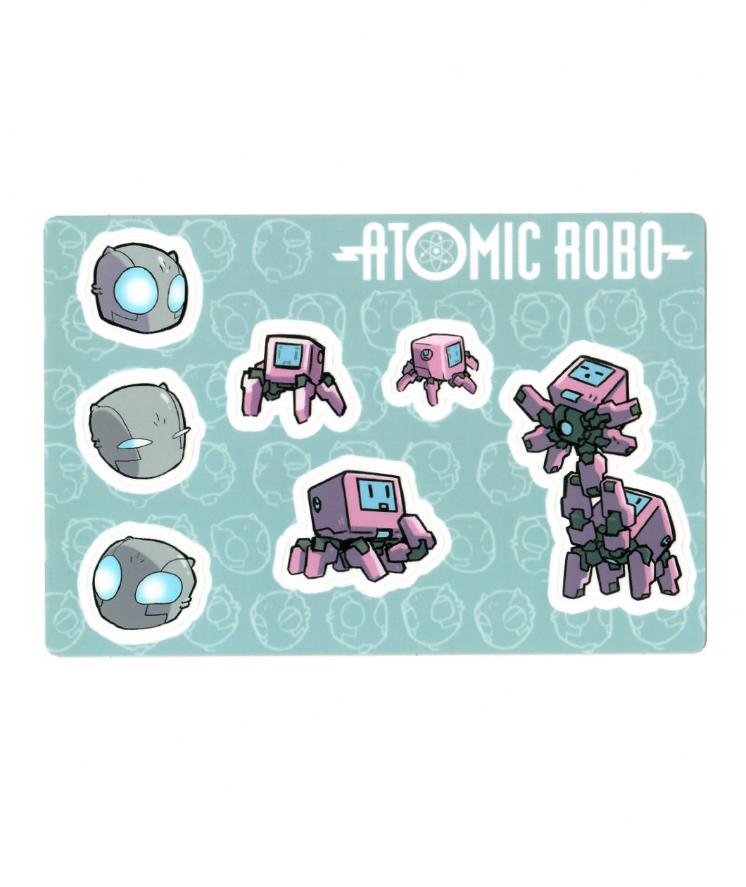 Atomic Robo Sticker Sheet
