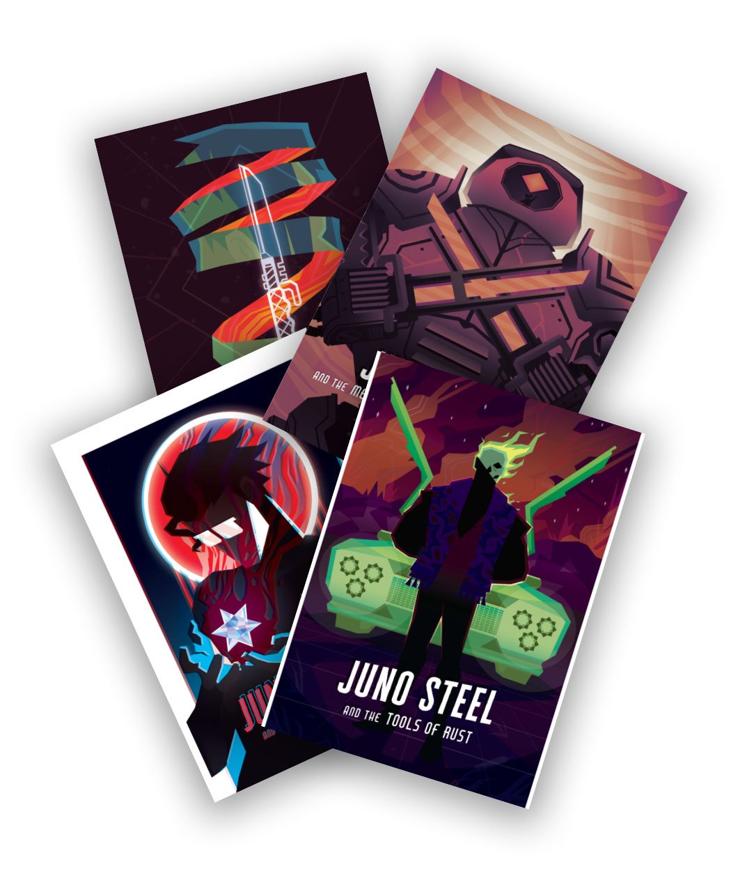Juno Steel Postcard Pack