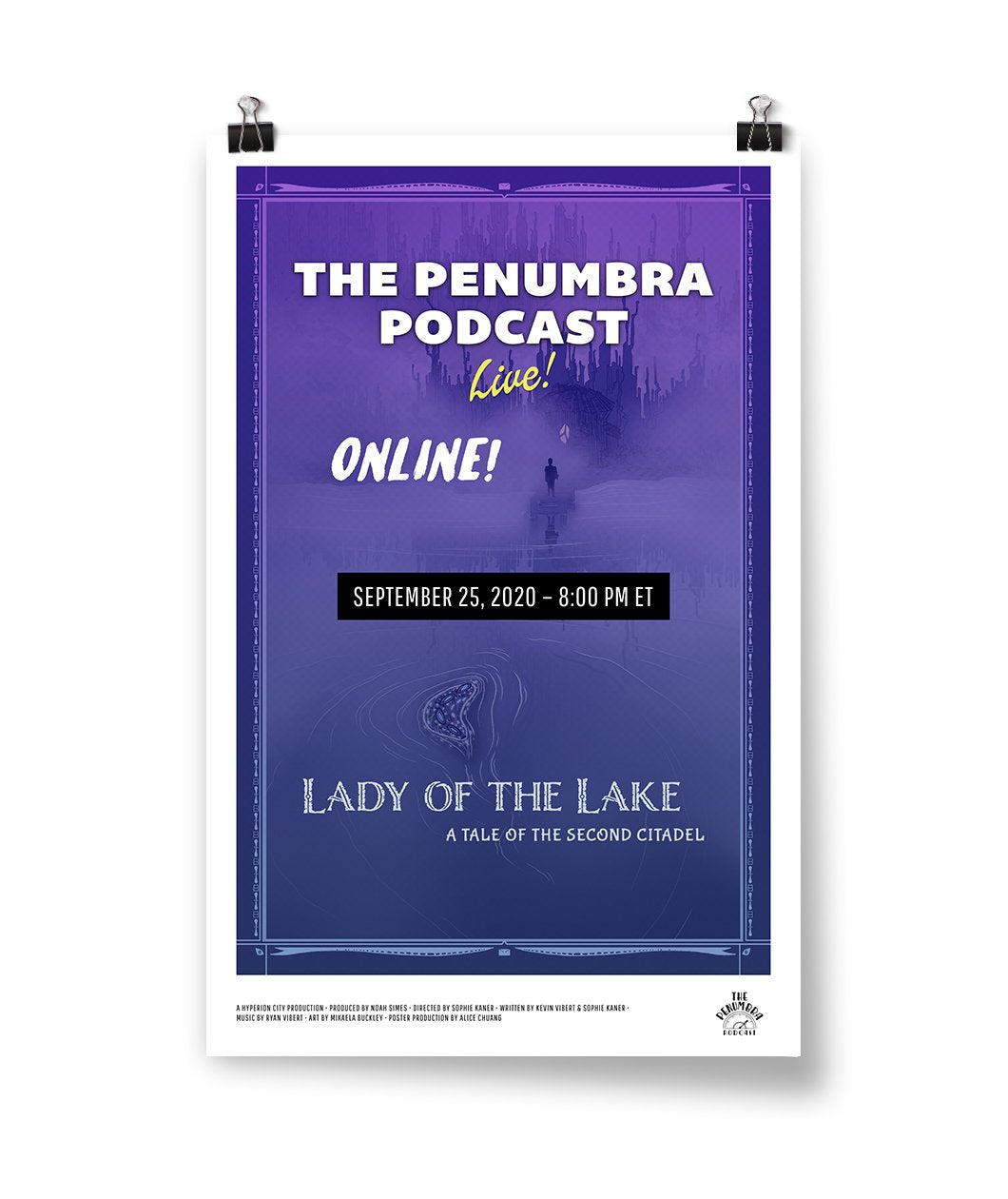 Lady of the Lake: Tale From the Second Citadel Poster