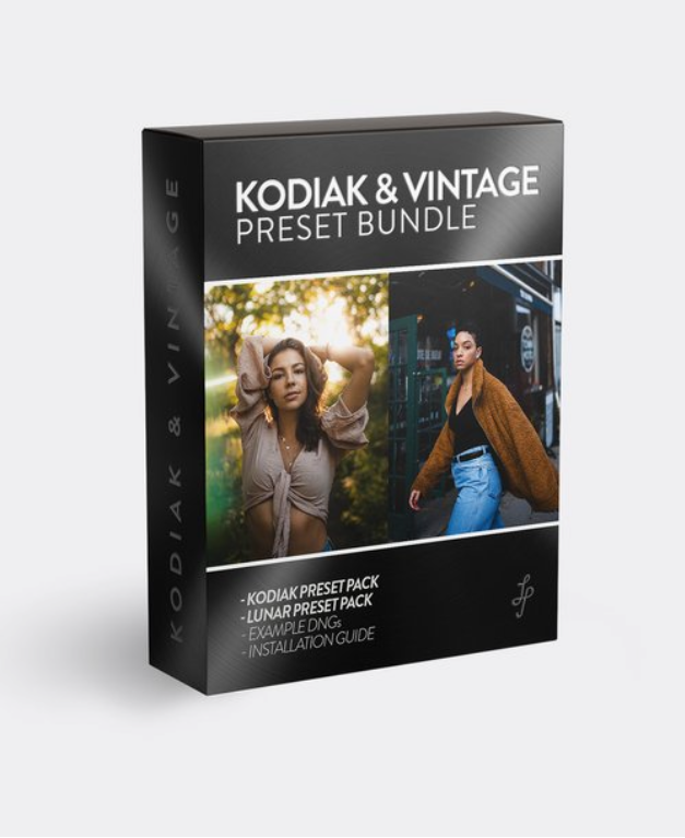 Camera Strap & Kodiak + Vintage - Lightroom Preset Pack Bundle