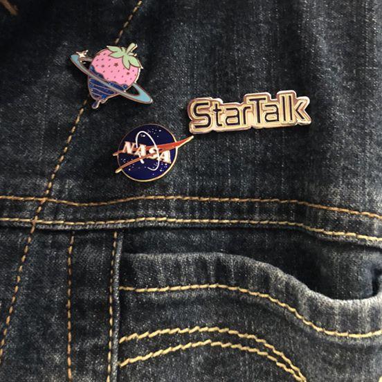 StarTalk Logo Enamel Pin