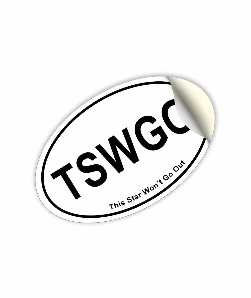 This Star Won't Go Out Bumper Sticker