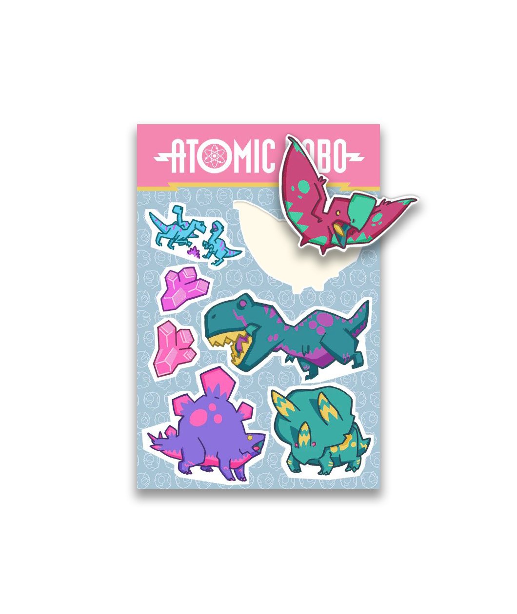 Dinosaur Sticker Sheet 1