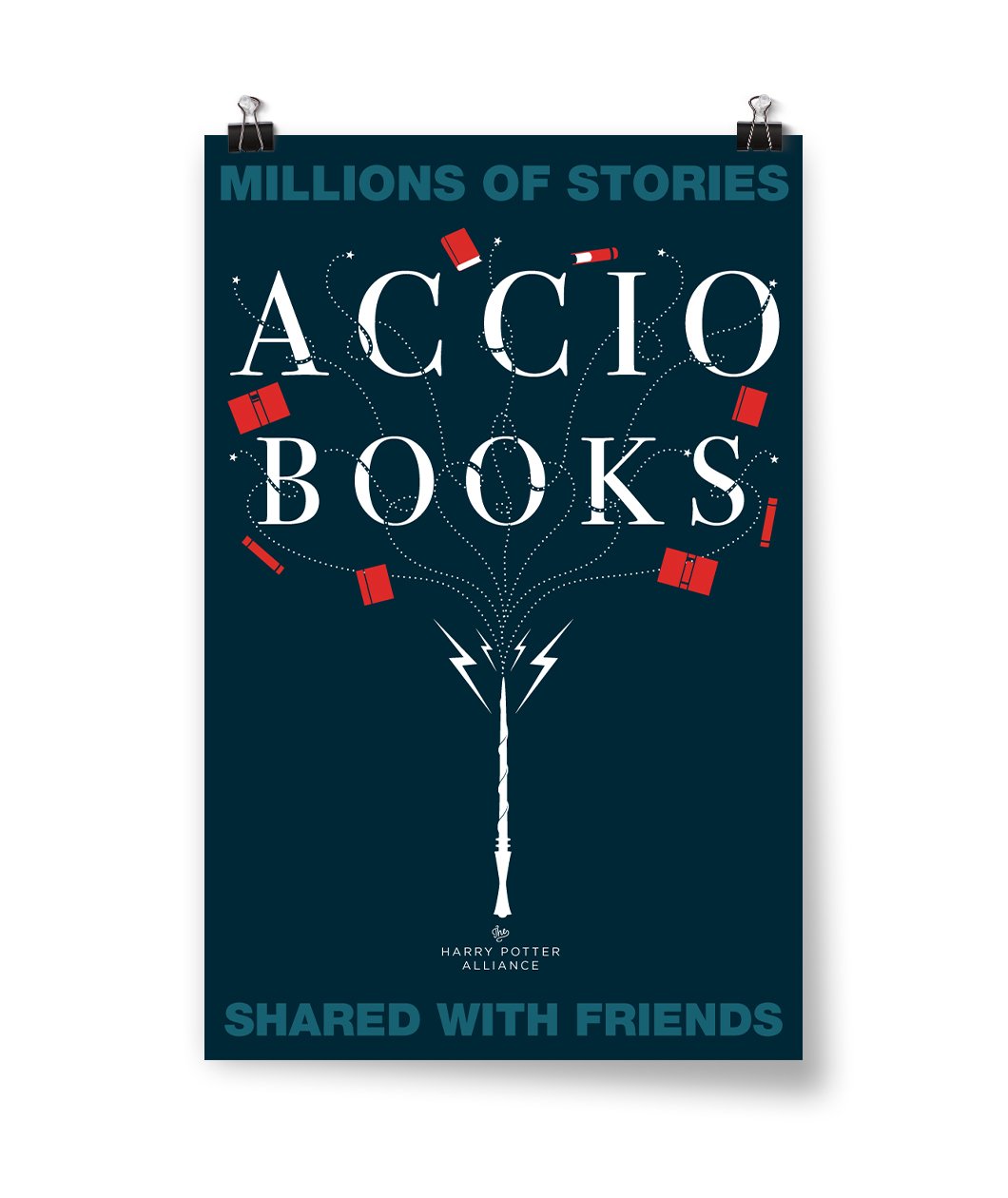 Accio Books Poster