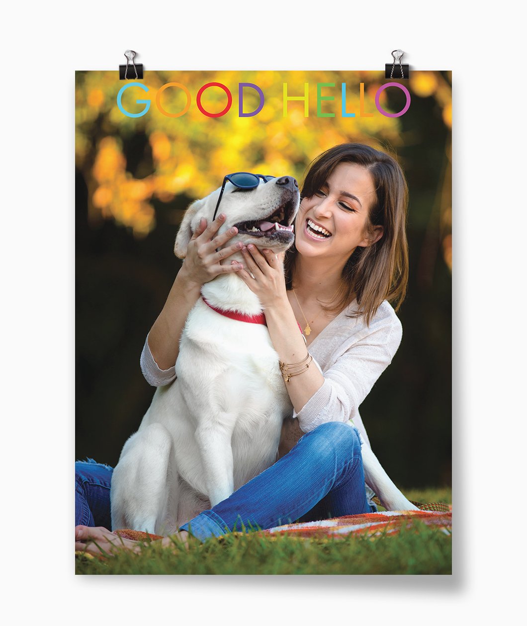 Alli and Chico Good Hello Poster
