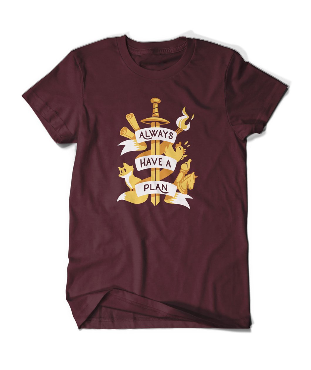 Always Have A Plan Shirt (Uni + Curved Fits)