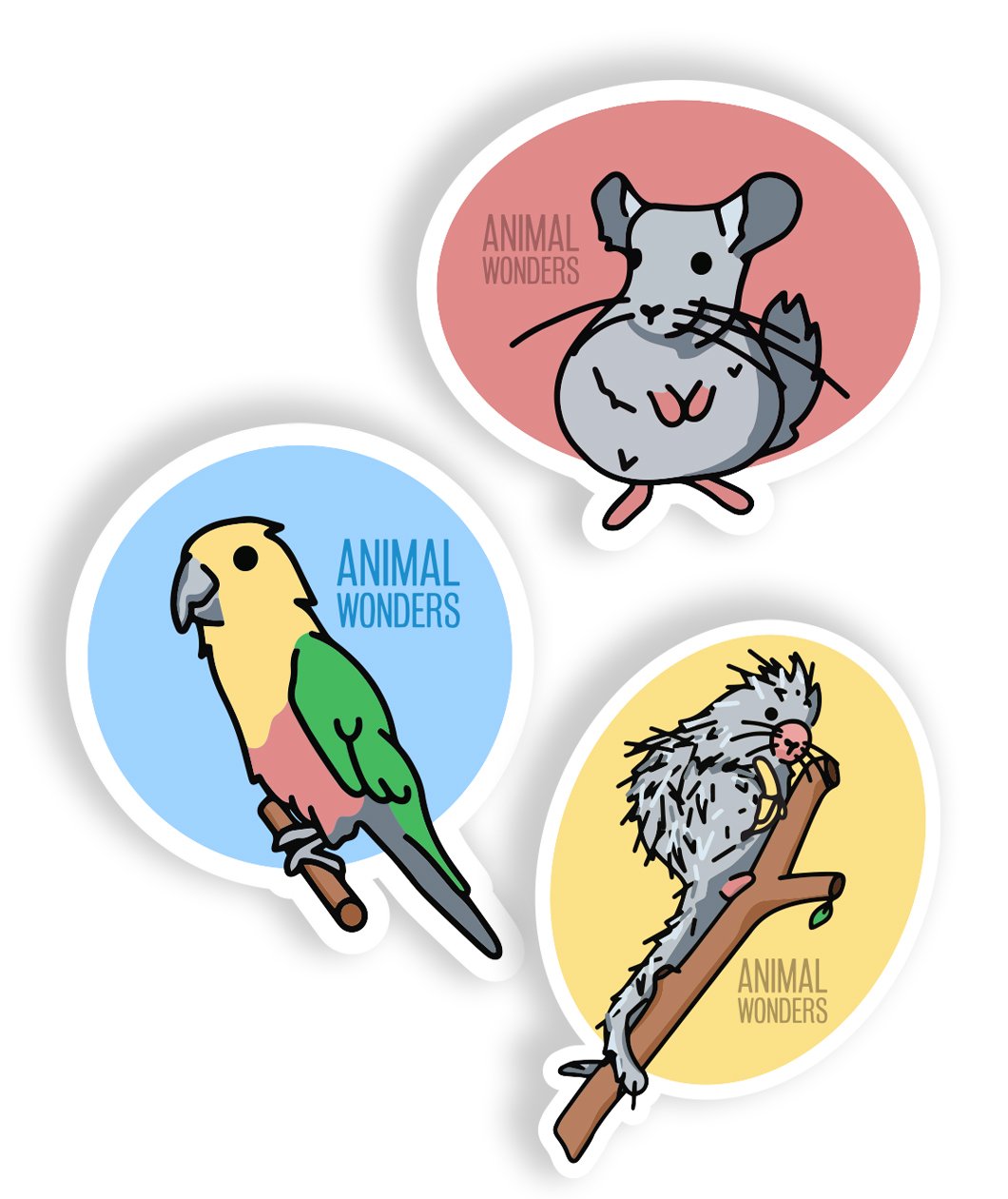 Animal Wonders Sticker Pack