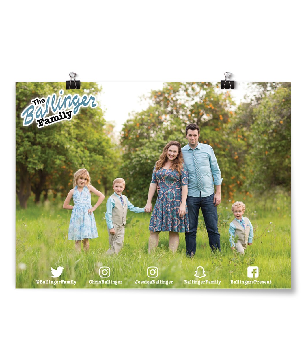 Ballinger Family Poster