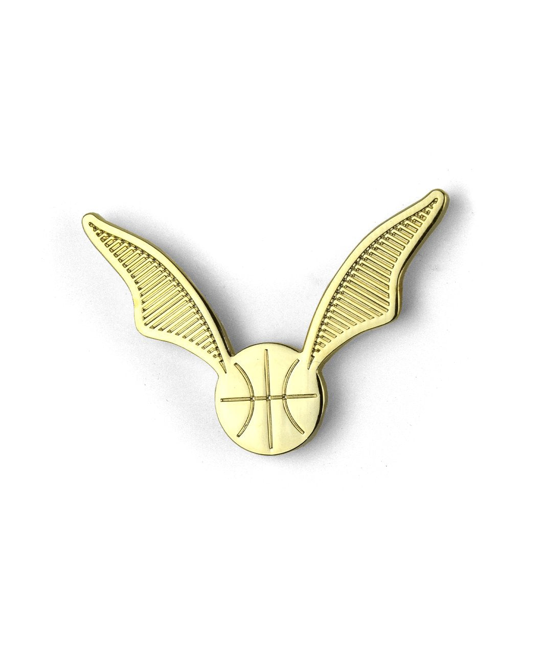 Potterless Basketball Snitch Enamel Pin